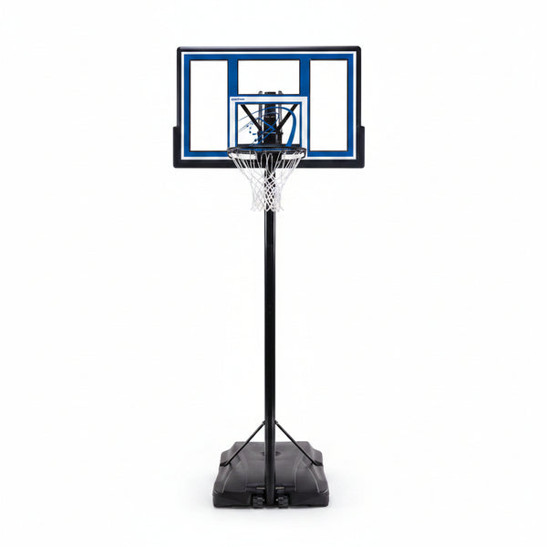 Portable Basketball Hoop Built for All-Weather Play, 48 Inch Shatterproof Backboard, Quick Height Adjust, 31 Gallon Base